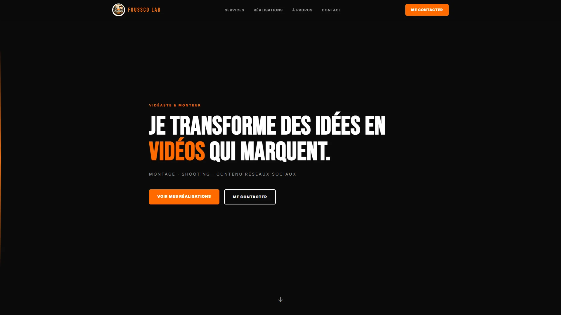 Le site Foussco Lab en situation